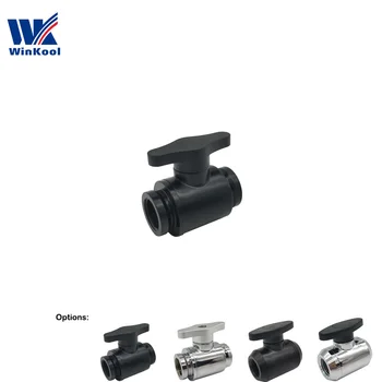 

WinKool Female to Female G1/4" Threads Water Cooling Ball Valve Water Stop Valve
