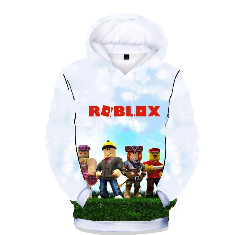  Spring Autumn Boys Girls Hoodies Casual Children Sweatshirts Game Pattern 100% Cotton Hoody boy's S