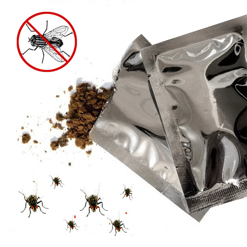 1 шт. нетоксичный Fly приманки эффективный мух феромоны рыбья кость порошок