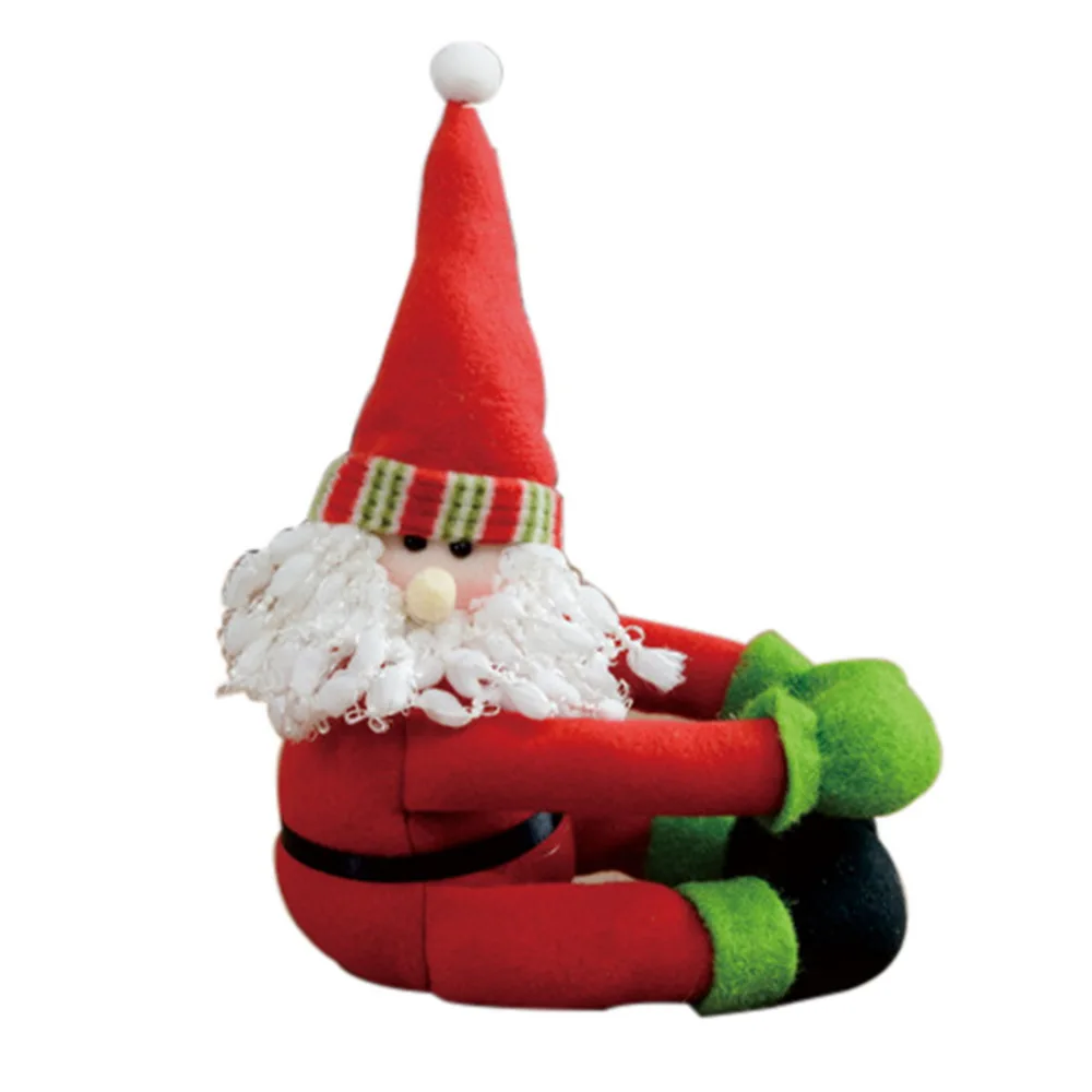 Christmas Red Wine Bottle Set Creative Santa Claus Snowman Elk Bottle Cover Cloth Xmas Dinner Party Christmas Gift Bag