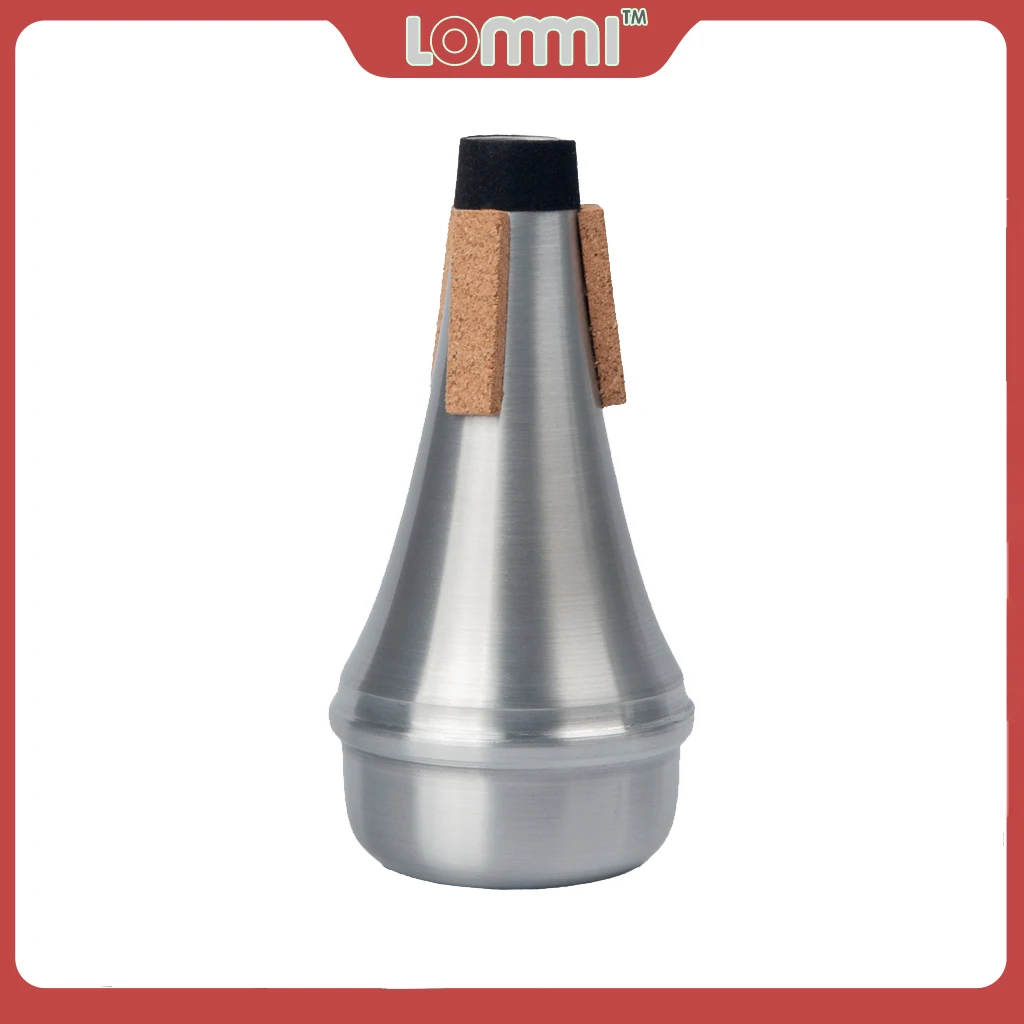 

LOMMI Lightweight Trumpet Mute Practice Mute Aluminum Trumpet Cornet Straight Trumpet Mute For Jazz Instrument Practice Beginner