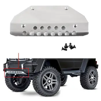 

Stainless Steel TRX4 Front Chassis Armor Protector Plate for 1/10 RC Crawler Traxxas TRX-4 G500