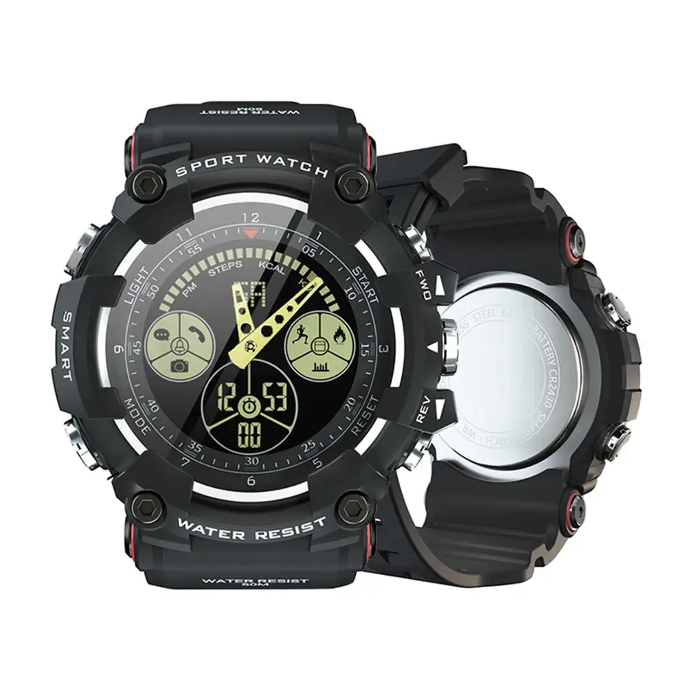 digital watch with step counter