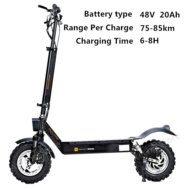 PFULUO 48V 20Ah PFULUO X-11 умный электрический скутер 1000 Вт Мотор 11 дюймов 2 колесный скейтборд Ховерборд 50 км/ч Максимальная скорость внедорожный - Цвет: PFULUO 48V 20Ah