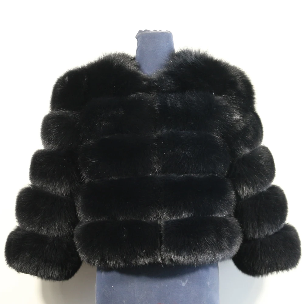 

Fashion ladies fur coat real fox jacket natural fox fur jacket womens jackets and coats 2019