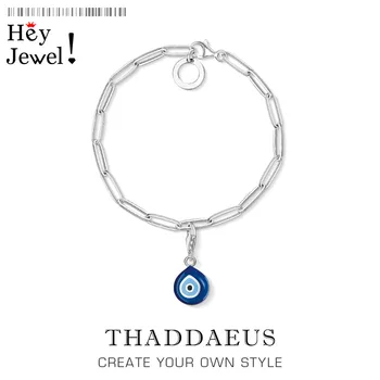 

Nazar's Eye Charm Bracelets,2020 Summer Vintage Lucky Gift for Women,Europe 925 Sterling Silver Protection Fashion Jewelry