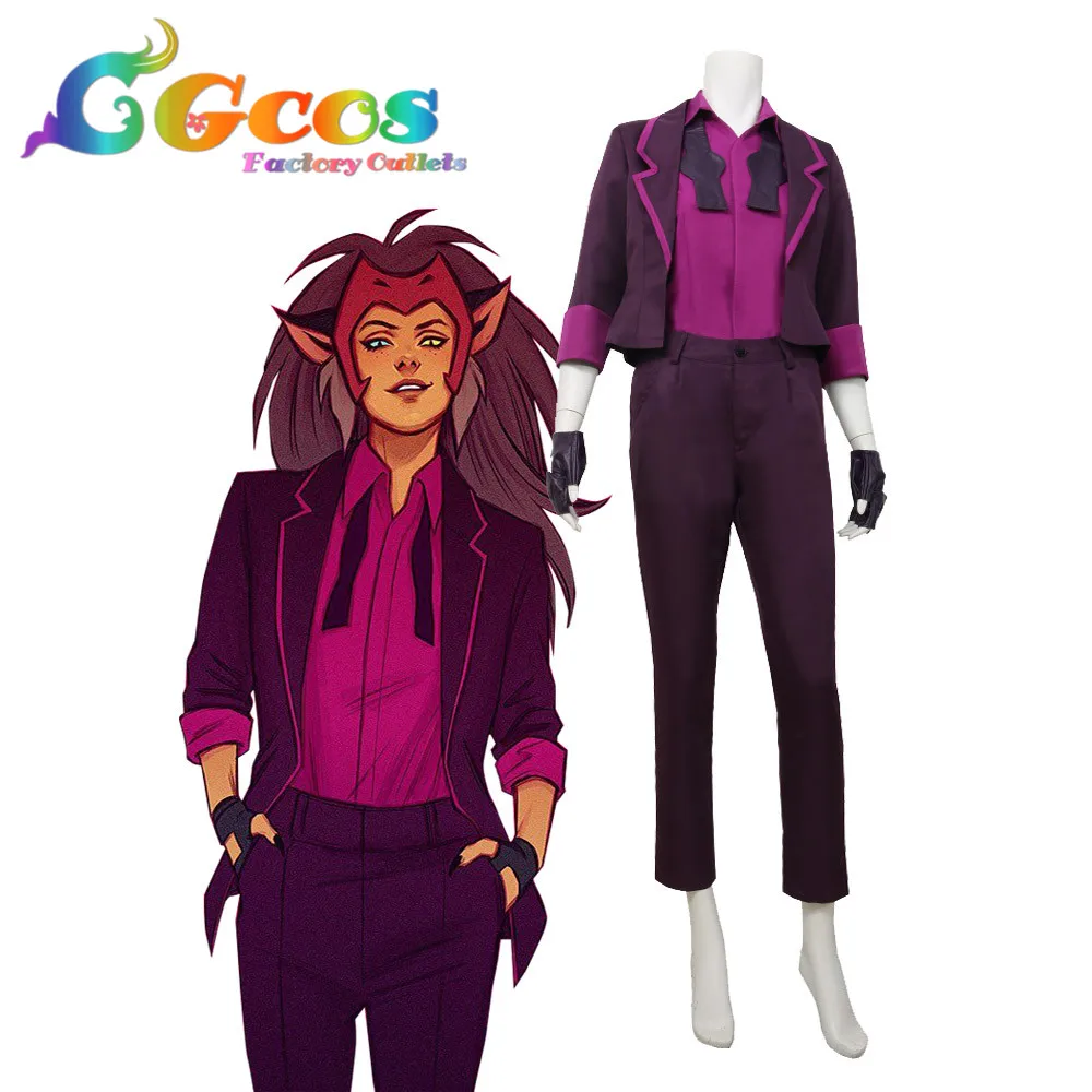 

CGCOS Cosplay Costume She-Ra And The Princesses Of Power Catra Uniform Halloween Christmas CG142 Free Shipping