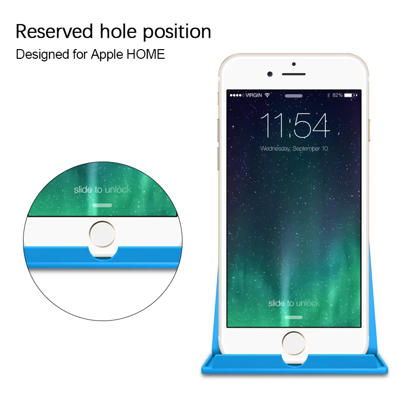 Универсальный настольный держатель телефона подставка база для iPhone 7 8 X для samsung смартфон soporte celular para авто телефон кронштейн