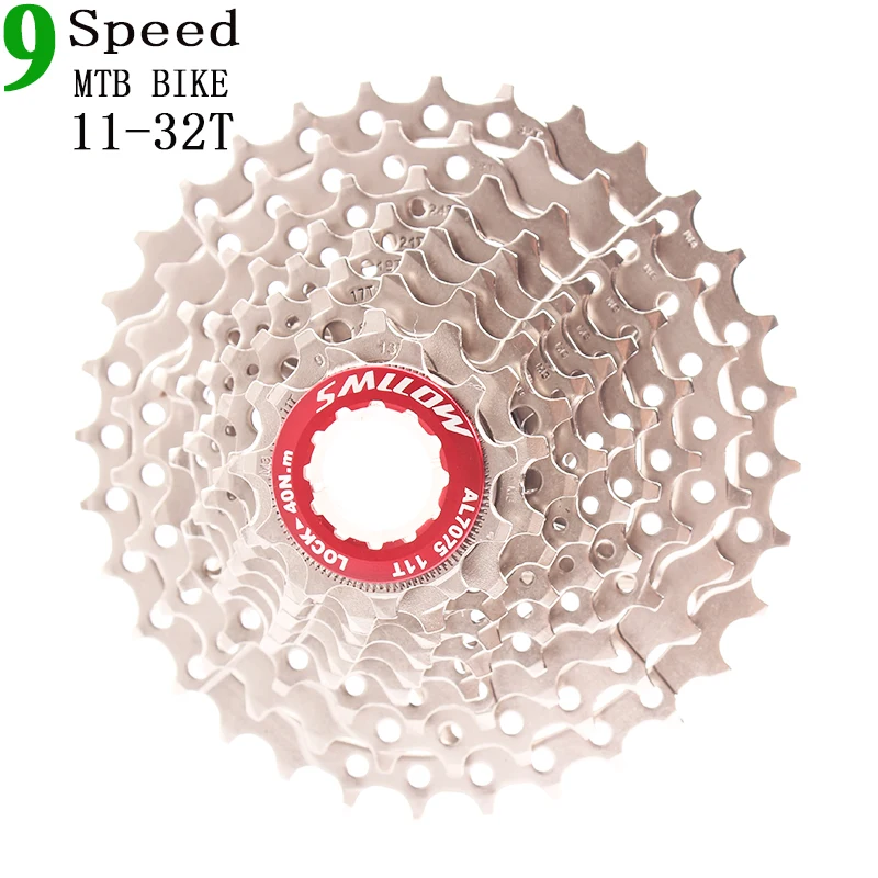 SMLLOW, 9 скоростей, 11-32 T, MTB, кассета для горного велосипеда, 9 s, 18 s, 27 s, 32 t, маховик свободного хода для велосипеда, запчасти M370, M430, M4000, M590, M3000