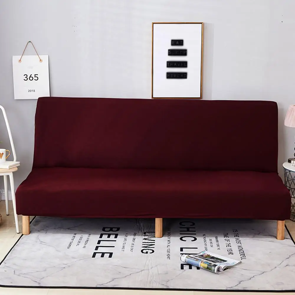 Универсальный эластичный диван-кровать Чехол все включено чехол для дивана складной диван-чехол для дивана-кровати без подлокотника складной диван - Color: 10