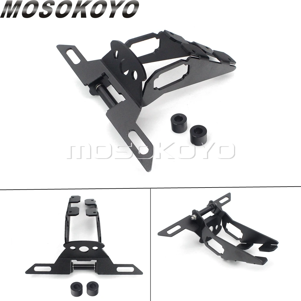 For Kawasaki Z650 Ninja 650 2017 2018 2019 CNC Motorcycle Rear License Plate Holder Set Tail Tidy Fender Eliminator Bracket |