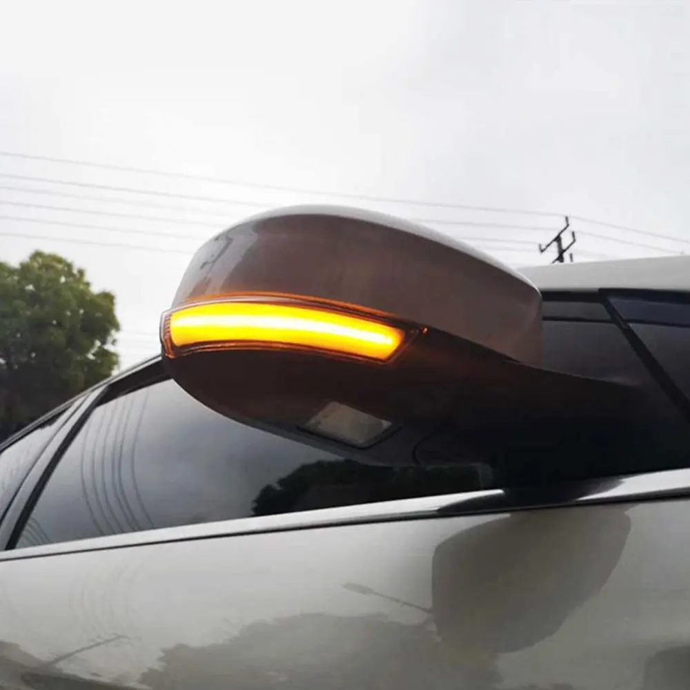 

2pcs Side Wing Rearview Mirror Indicator Blinker LED Dynamic Turn Signal Lamp for Focus 2 3 MK2 MK3 Mondeo MK4 Car Light