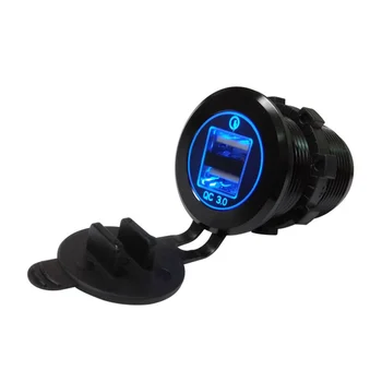 

Car Dual USB Car Charger Adapter Digital LED Voltage/Current Display Auto Vehicle Metal Charger For Smart Phone/Tablet