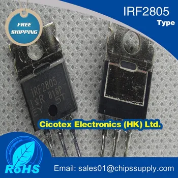 

5pcs/lot IRF2805PBF TO-220 MOSFET N-CH 55V 75A TO-220AB IRF2805