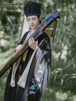 

2020 hanfu chinese embroidery vintage style cosplay hanfu hanfu men tv chinese song ming dynasty cos hanfu set oriental