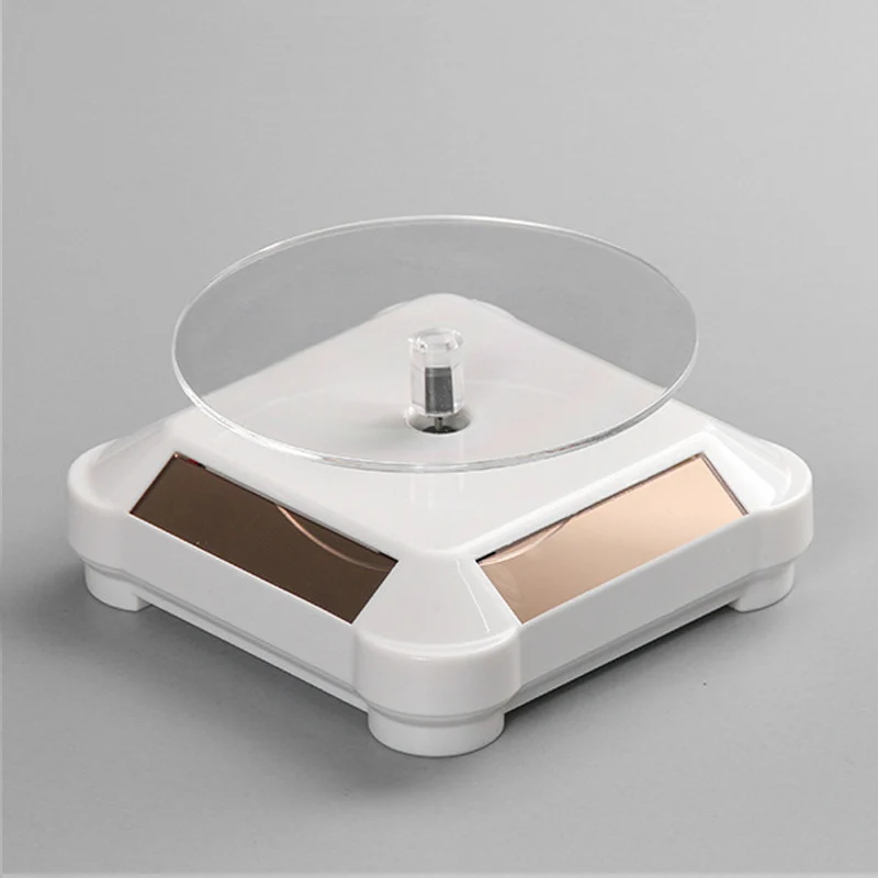 Light resource 360 degree rounding show base for jewelry rings bracelets watches