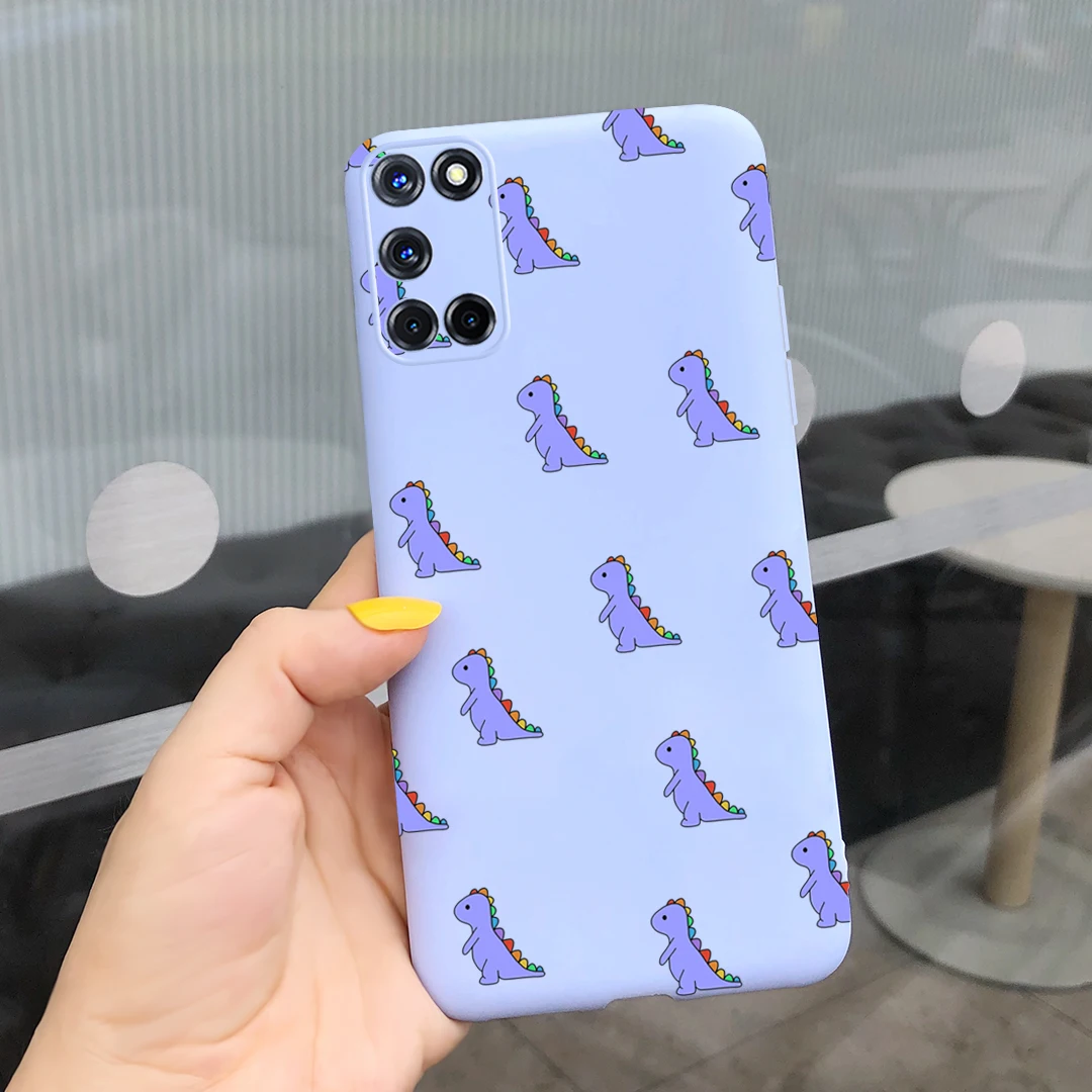 Phone Case For OPPO A52 Case Oppo A72 A92 Silicone Flower Cloud Prnited Back Cover For oppoA52 A 52 72 A92 TPU Bumper Shell Bags cases for oppo cases