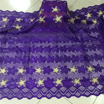 

New Arrival African Bazin Riche Lace 2020 High Quality Kampala Bazin Riche Lace Latest Embroidery Guinea Jacquard Brocade 5yards