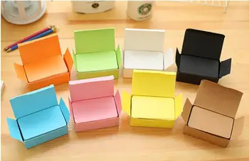 

100 sheets / boxes DIY blank cards kraft paper blank postcards hand painted graffiti old card, gift cards small gift stationery