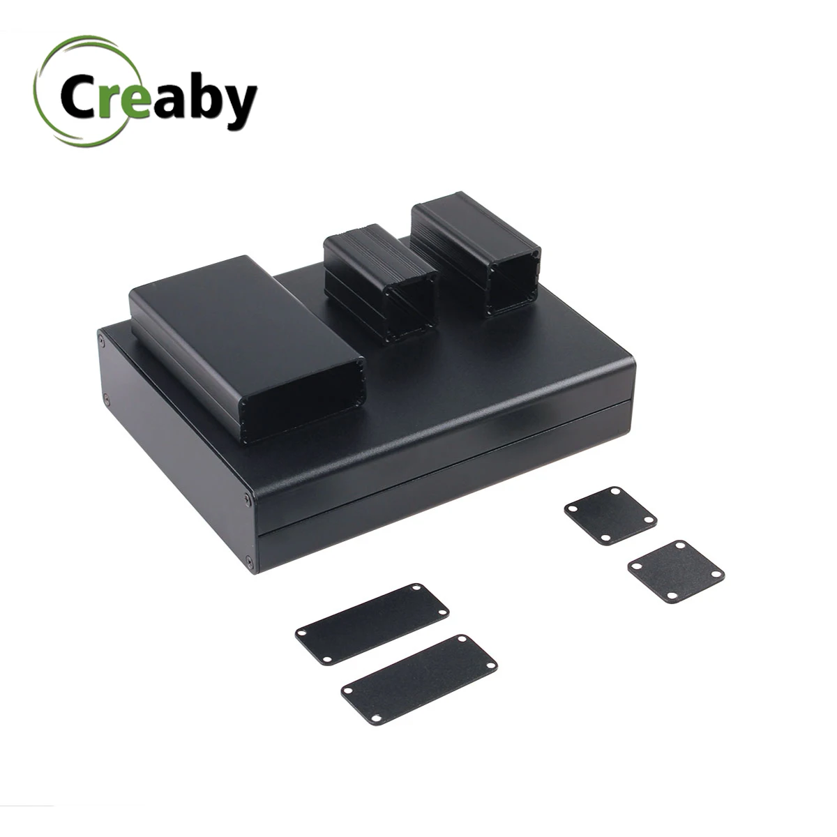 New 1 PC Aluminum Junction Box PCB Instrument Enclosure Electronic DIY Electronic Project Case afbeelding