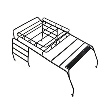 

1/10 simulation climbing car Wrangler metal luggage rack AXIAL SCX10 JEEP roof rack upgrade accessories