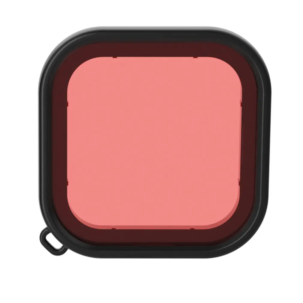 pink Подходит для Gopro Hero8 черный тонированный фильтр для дайвинга квадратный корпус Дайвинг цветной фильтр для объектива для Puluz - Цвет: pink