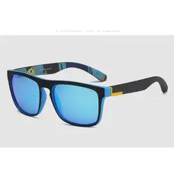 Классические модные солнцезащитные очки для мужчин и женщин с отражающим покрытием Квадратные Солнцезащитные очки UV400 для вождения