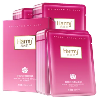 

Rose Mask water and brightens skin tone whitens skin hydrating facial mask beauty skin care