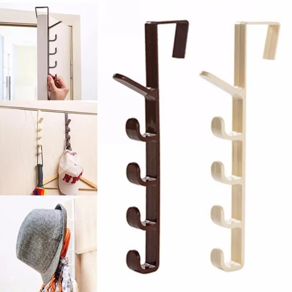 

Multifunctional Door Back Hanger Hook Clothes Storage Holder Towel Hanging Rack