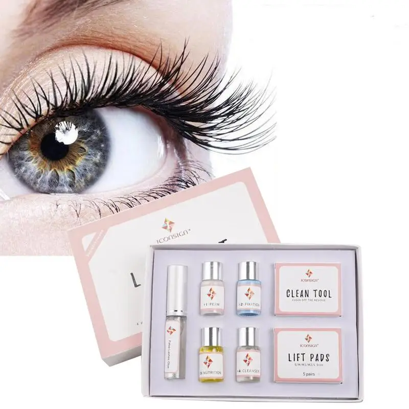 

Hot eyelashes simple hot set keratin potion eyelash perm set