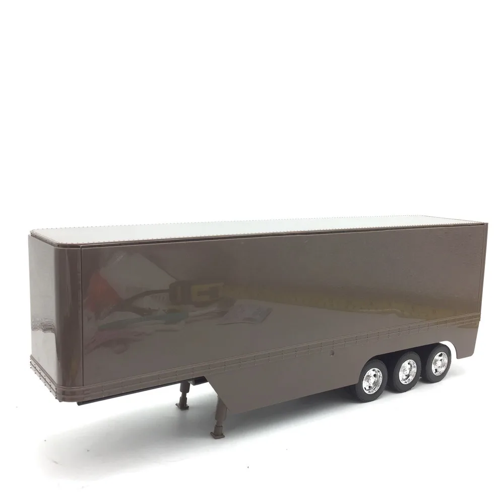 1:32 модель грузовика конверсионные аксессуары пластик модифицированный прицеп длиной 38 см