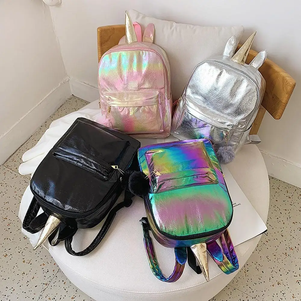 

2019 Fashion Women Glitter Sequins Backpack New Teenage Girls Fashion Bling Rucksack Students School Bag