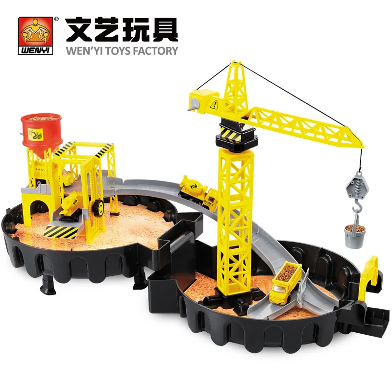Shantou Chenghai художественная и художественная Автостоянка DIY собранная образовательная научная и образовательная игрушка