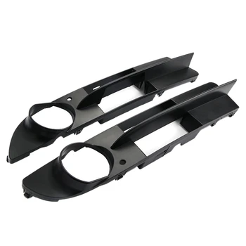 

2 Piece Car Fog Lamp Decoration Frame Cover for Bmw E60 525I 530I E61 545I 550I 51117049243/51117049244