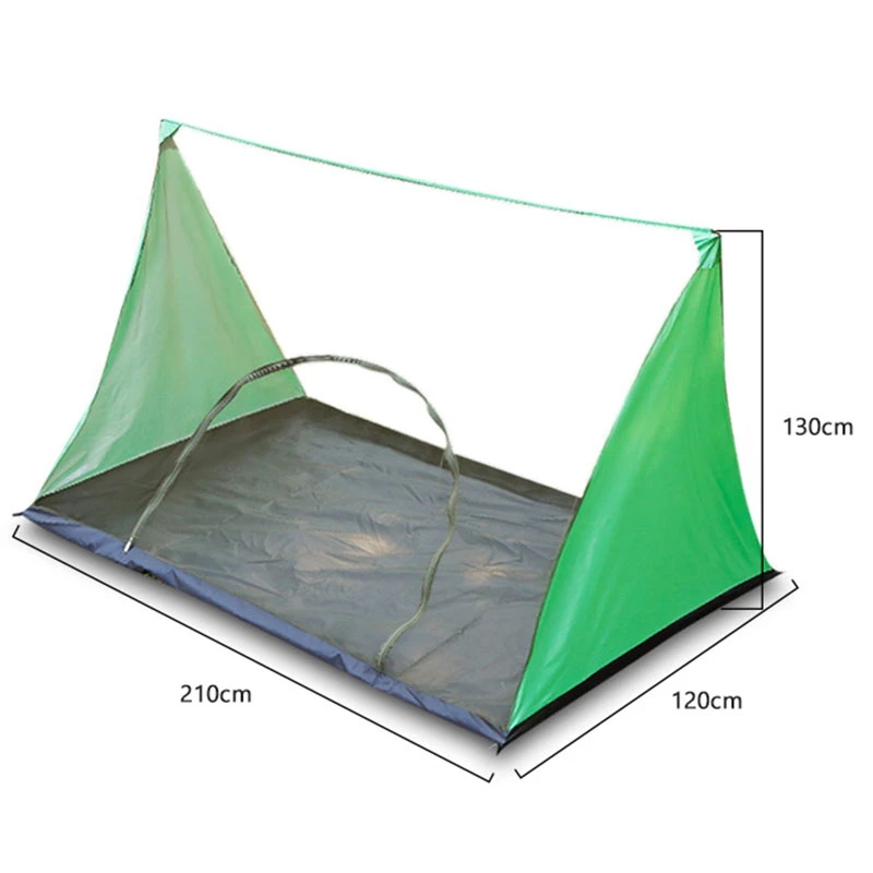 

2 People Water Resistance Outdoor Camping Mosquito Fly Net Hiking Rodless Tent Lightweight Portable Anti-Insect Tent