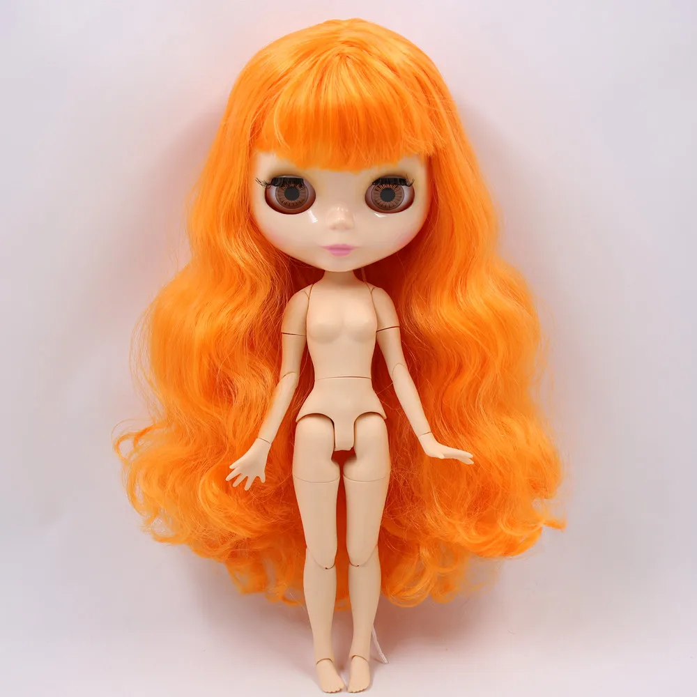 ICY Blyth Кукла № 1 глянцевое лицо натуральная кожа суставное тело 1/6 BJD Специальная цена 1/4 BJD, Pullip, Jerryberry, Licca игрушка подарок - Цвет: nude doll