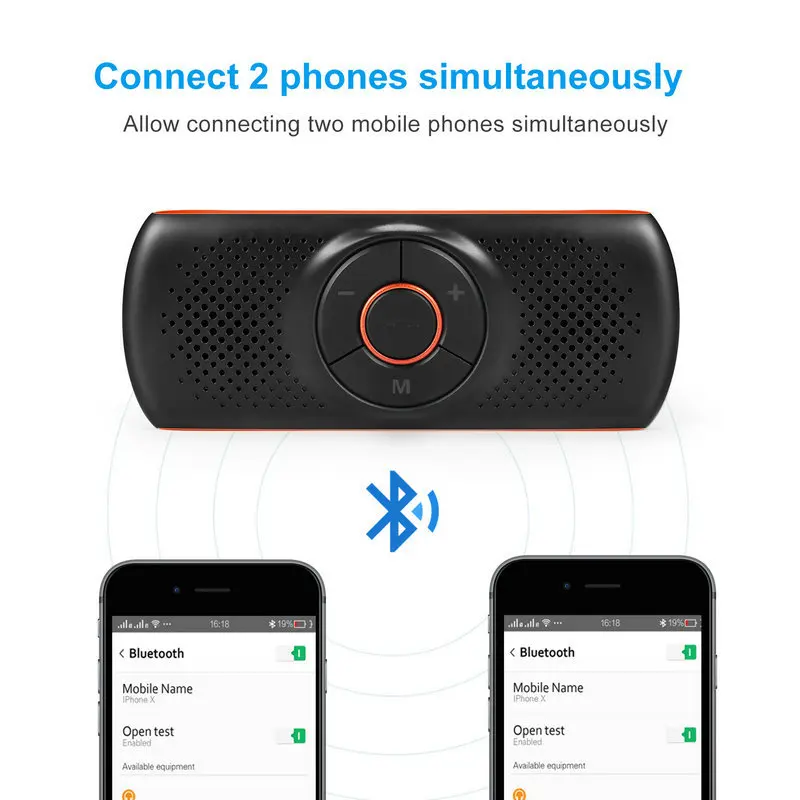 Bluetooth 4,2 автомобильный динамик автомобильный стерео музыкальный приемник плеер бас встроенный микрофон плеер с tf-картой CSL88