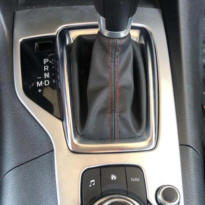 Панель передач декоративная крышка наклейка для Mazda 3 Angkeira14-16 Mazda CX-5 авто аксессуары для интерьера