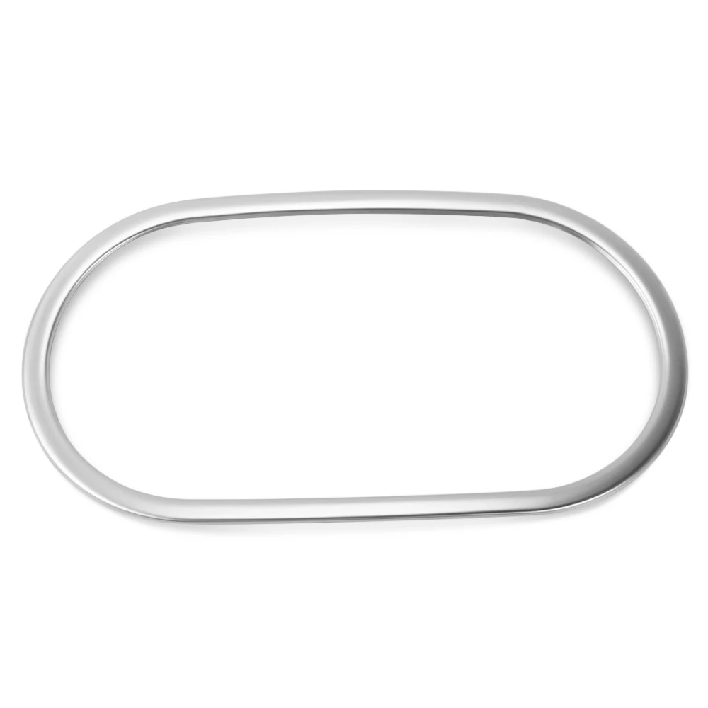 Car Styling Interior Stainless Steel Stickers Cover Water Cup Holder Panel Decoration Trim For Audi A3 8V 2013- Accessories