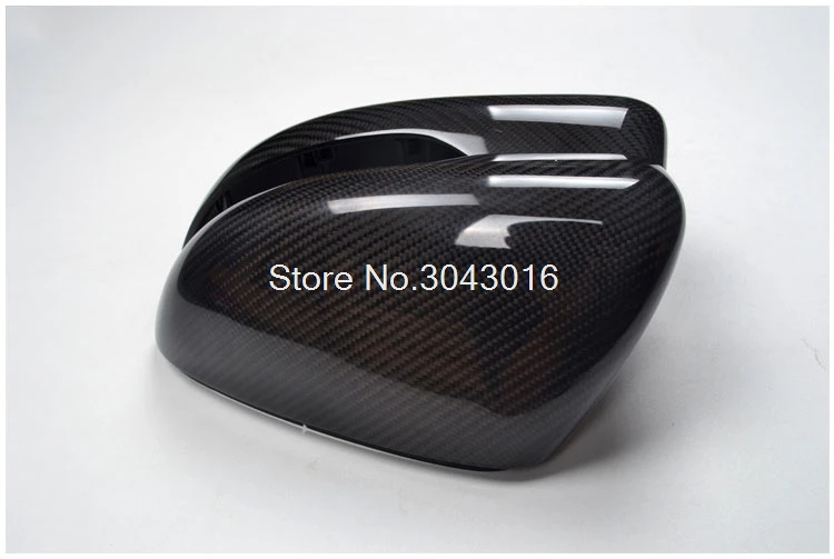 Для Volkswagen VW Golf 6 GTI R20 MK6 2008-2012 без полосы Assit крышка зеркала из углеродного волокна 1: 1 тип замены