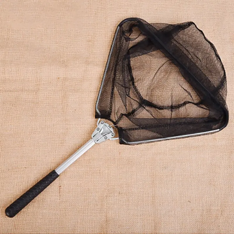 

Fishing Lightweight Dip Net Telescoping Foldable Landing Net Pole Casting Network Trap Fishing Net Fish Tackle Tool New