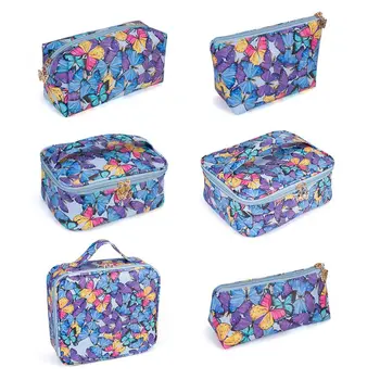

Multifunctional Cosmetic Bag Makeup Case Pouch Toiletry Travel Organizer