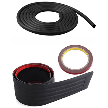 

Trunk Protective Strip Door Protection Rubber Tailgate & Car Motor Door Big D-Shape Rubber Seal Weather Strip Hollow 4M