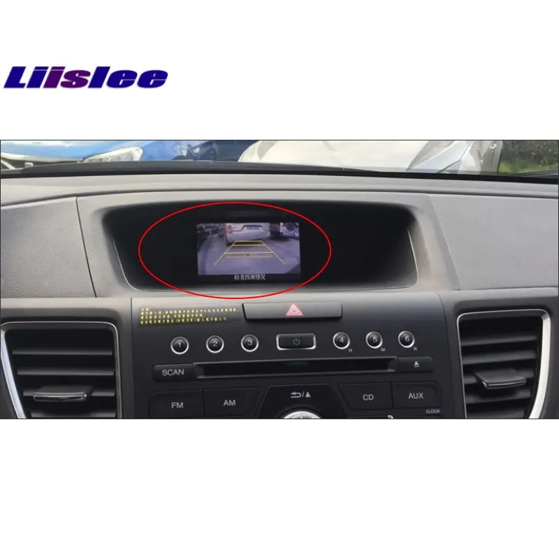 Для Honda CRV C RV (FB) 2012 ~ 2016 Автомобильная камера заднего вида с комплектом RCA и