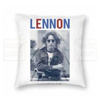 

John Histper Pillow case Lennon -John Histper Lennon Red White Lennon Adult -Rock Band The M