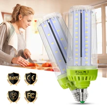 

E14 Green Corn Lamp AC220V Bulb E27 Bombilla LED Home Lighting 10W 15W 20W Ampoule Living Room Spotlight Bedroom Room Table Lamp