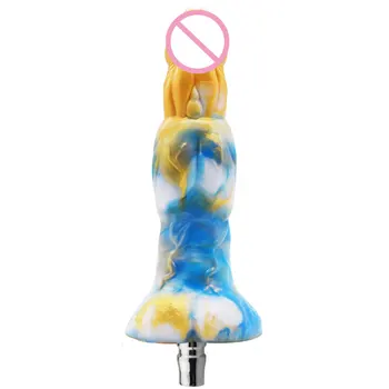 FREDORCH Big Anal Butt Plug Animal Dog Penis Realistic Dildo Sucker Sex Toys For 3XLR & Quick Sex Machine Attachment Masturbator 3