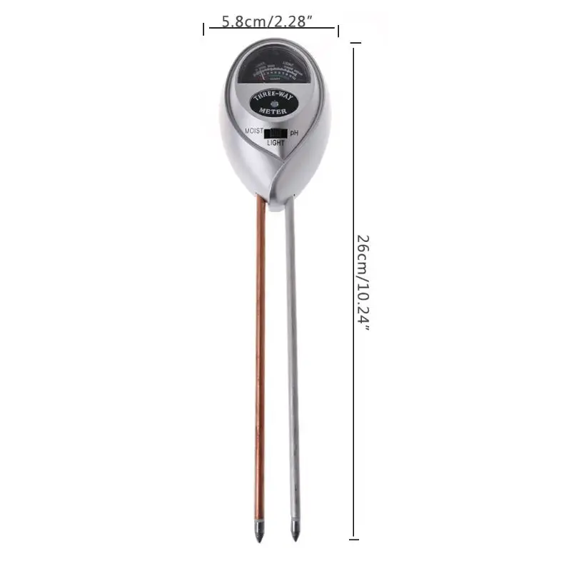 3 в 1 цветы ph-метр для почвы влаги свет метр гидропоники Analyzer63HF