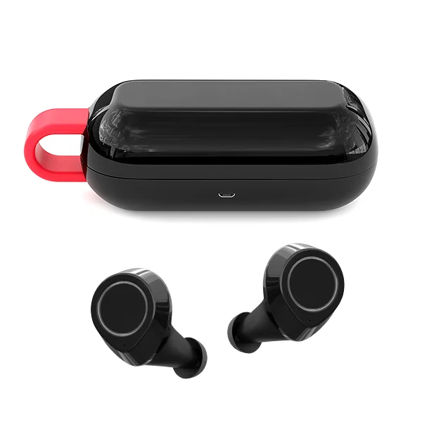 Черный CBAOOO Bluetooth наушники спортивные Blutooth 5,0 гарнитура беспроводные наушники Tws наушники наушник-таблетка системы беспроводной голосовой связи наушники-вкладыши с микрофоном - Цвет: Черный
