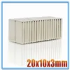 10~200Pcs N35 Neodymium Magnet Block 20X10X2 20X10X3 20X10X4 20X10X5 25X10X3 30X10X2 30x10x4 20X5X2 Block Bar Magnets Rare Earth ► Photo 3/6